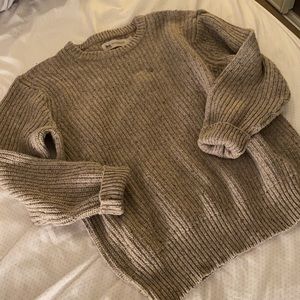 SOLD! Grey Crewneck Vintage Sweater